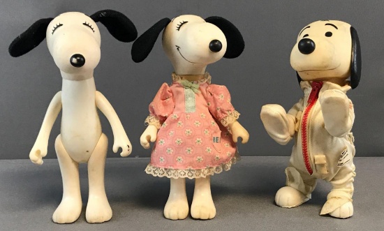 Peanuts Vintage Group of Dolls