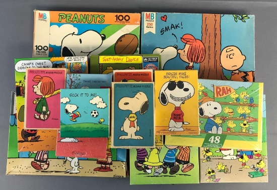 Peanuts Group of 10+ Puzzles