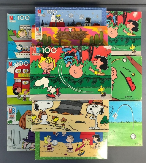 Peanuts Group of 10+ Puzzles