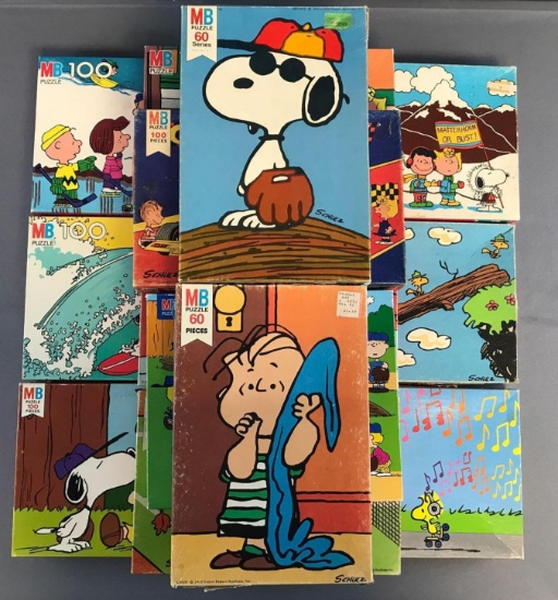 Peanuts Group of 10+ Puzzles