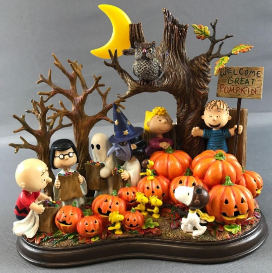 Peanuts Welcome Great Pumpkin by Danbury Mint