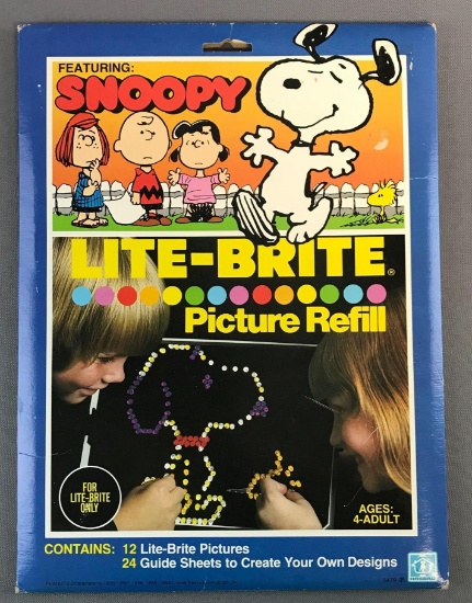Peanuts Lite-Brite Picture Refill