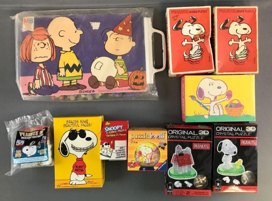 Peanuts Group of 10 Puzzles