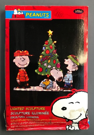 Peanuts Christmas Outdoor Lighted Sculpture