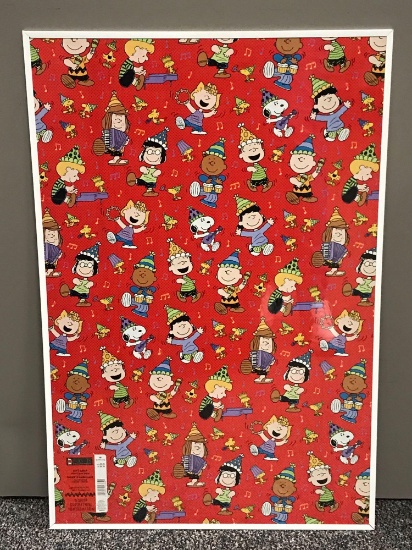 Peanuts Framed Gift Wrap