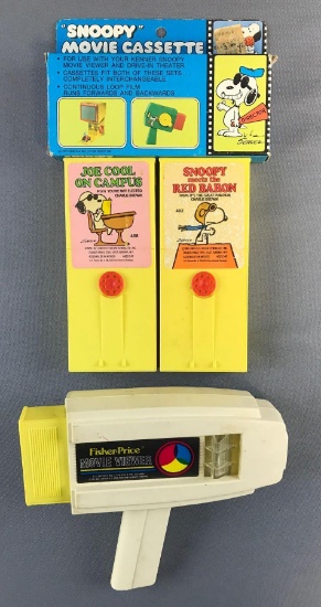 Peanuts Fisher-Price Movie Viewer and Movies