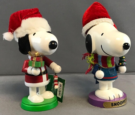 Peanuts Group of 2 Nutcracker Snoopys