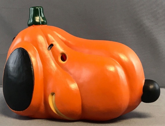 Peanuts Lighted Snoopy Pumpkin