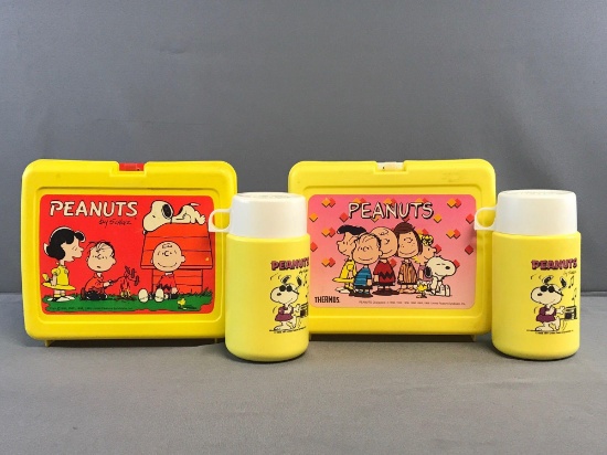 Peanuts Group of 2 Thermos Lunchboxes