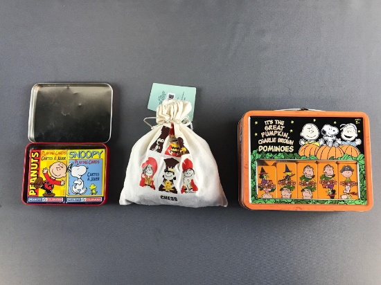 Peanuts Group of 4 Games