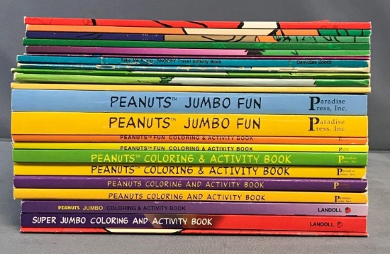 Peanuts Group of 20 Plus Activity Books