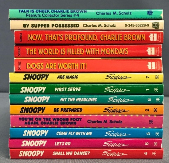 Peanuts Group of 10 Plus Books