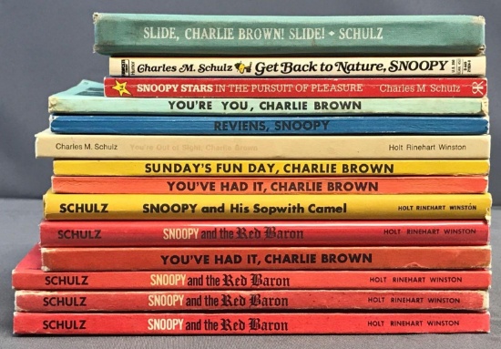 Peanuts Group of 10 Plus Books
