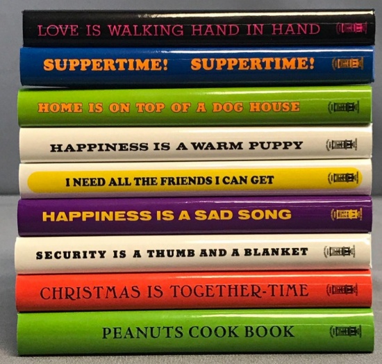 Peanuts Group of 9 Book