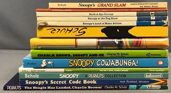 Peanuts Group of 10 Plus Books