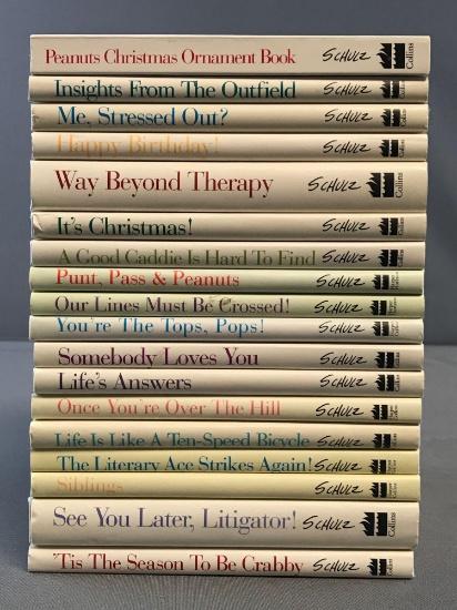Peanuts Group of 15 Plus Books