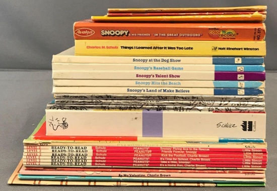 Peanuts Group of 10 Plus Books