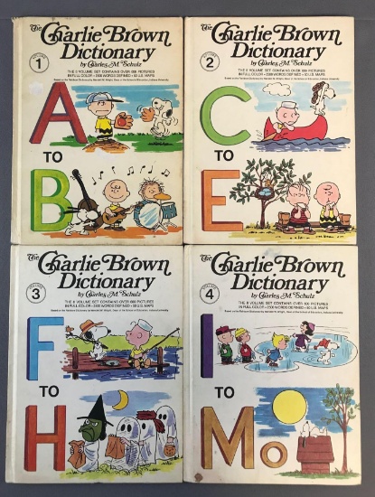 Peanuts Group of 8 Charlie Brown Dictionary