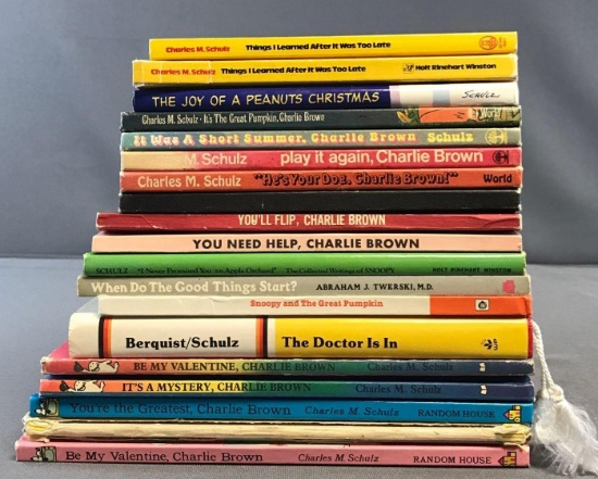 Peanuts Group of 15 Plus Books