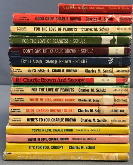 Peanuts Group of 15 Plus Books