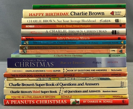Peanuts Group of 15 Plus Books
