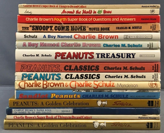 Peanuts Group of 10 Plus Books