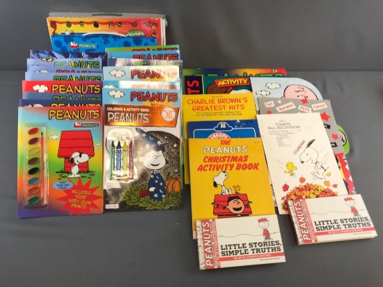 Peanuts Group of 20 Activity Books & More
