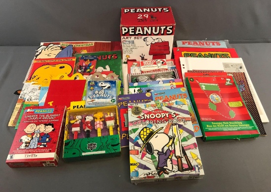 Group of 20 Plus Peanuts Miscellaneous Items