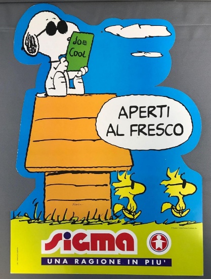 Peanuts Advertising in Italian
