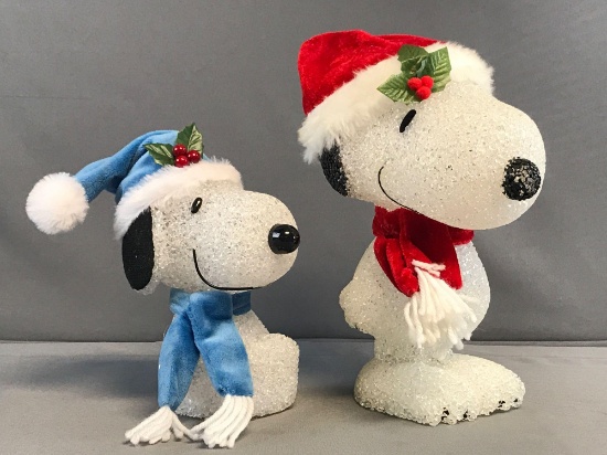 Group of 2 Peanuts Christmas Decorations