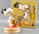 Peanuts Hallmark Snoopy saxophone figurine