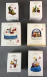 Group of 6 Peanuts Keepsake ornaments