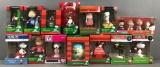 Group of 17 assorted Peanuts ornaments in original packaging