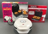 Group of 3 Peanuts Snoopy Kitchen gadgets