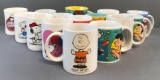 Group of 15 assorted Peanuts mugs