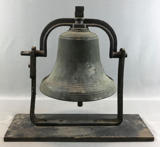 Antique Cast Iron Bell - Vanduzen and Tift