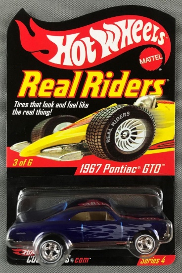 Hot Wheels Real Riders 1967 Pontiac GTO