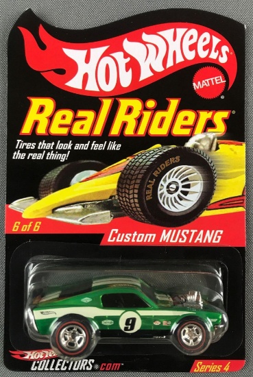 Hot Wheels Real Riders Custom Mustang