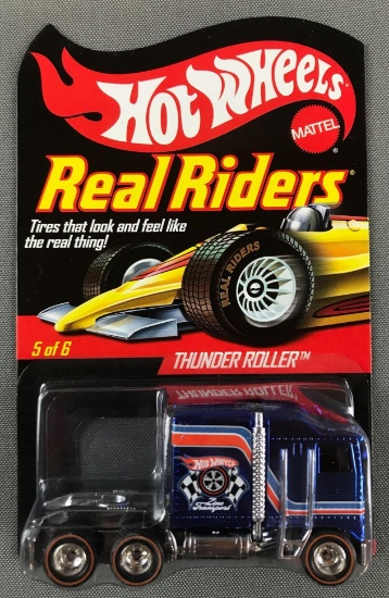 Hot Wheels Real Riders Thunder Roller die-cast vehicle