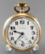 Antique Illinois Watch Company Open Face Railroad Grade Pocket Watch