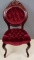 Antique Upholstered Victorian Side Chair