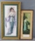 Set of 2 : Framed Vintage Prints