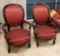 Matched Pair of Antique Arm Chairs