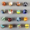 Group of 16 Vintage Marbles