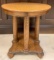 Antique Quarter Sawn Oak Lamp Table