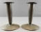 Archibald Knox Liberty Co. Tudric Hammered Pewter Candlesticks