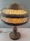 Vintage Wicker Lamp and Shade