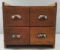 Vintage Arts and Crafts 4-drawer File Cabinet