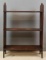 Antique Arts and Crafts Style Open Bookshelf