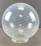 Vintage Art Glass Swirled Shade